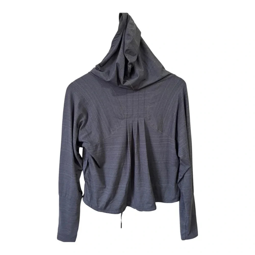 prAna Inigma After Yoga Hoodie jersey fabric Size S - Picture 3 of 13